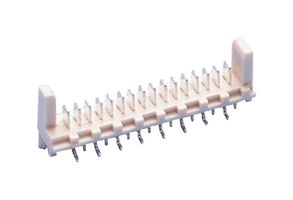 MOLEX 90814-0916 引脚针座, 线至板, 1.27 mm, 1 排, 16 触点, 表面安装直型, Picoflex 90814 Series