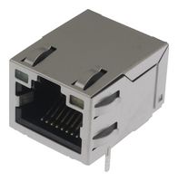 MOLEX 48074-9101 模块连接器, RJ45 插座, 1 x 1 (端口), 8P8C, Cat5, Cat5e, 表面安装