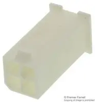MOLEX 39-01-3049 连接器外壳, 自然色, Mini-Fit Jr. 5559 Series, 插头, 4 路, 4.2 mm