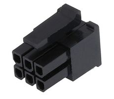 MOLEX 43025-0608 连接器外壳, Micro-Fit 3.0 43025, 插座, 6 路, 3 mm