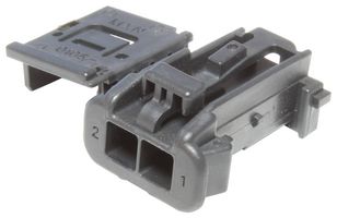 MOLEX 98819-1021 连接器外壳, 黑色, NSCC 98819 Series, 插座, 2 路, 5 mm, Molex UCC2 98898 系列插座压接端子