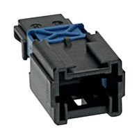 MOLEX 98824-1021 . 连接器外壳, 黑色, NSCC 98824 Series, 插头, 2 路, 5 mm, Molex SICMA3 2.8 mm公压接端子