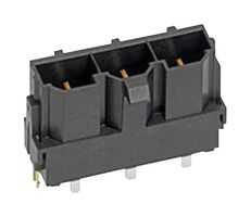 MOLEX 42819-3223 引脚针座, 线至板, 10 mm, 1 排, 3 触点, 通孔直型, Mini-Fit Sr. 42819
