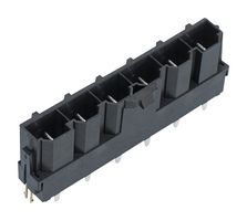 MOLEX 42819-4213 引脚针座, 电源, 线至板, 10 mm, 1 排, 4 触点, 通孔直型, Mini-Fit Sr. 42819