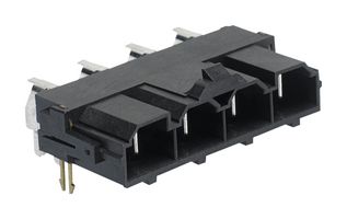 MOLEX 42820-2213 引脚针座, 电源, 线至板, 10 mm, 1 排, 2 触点, 通孔直角, Mini-Fit Sr. 42820