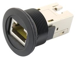 SCHNEIDER ELECTRIC XB5PRJ45 Modular Connector, RJ45 Plug, 1 x 1 (Port), 8P8C, IP20, Panel Mount