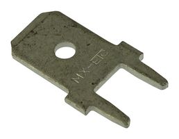 MOLEX 19705-4301 电路板接线端子, 6.35mm x 0.81mm, 0.25" x 0.032", 黄铜, 1.7 mm, 锡, 19705 Series