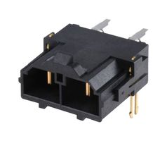 MOLEX 42820-2223 引脚针座, 电源, 线至板, 10 mm, 1 排, 2 触点, 通孔直角, Mini-Fit Sr. 42820