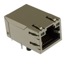 MOLEX 48025-0002 Modular Connector, RJ45 Jack, 1 x 1 (Port), 8P8C, Cat5, Cat5e, Through Hole Mount