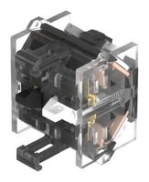EAO 704.910.1 Contact Block, 10 A, 500 V, 1 Pole, 04 Series, Screw
