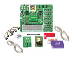 MIKROELEKTRONIKA MIKROE-2651 Development Kit, MikroLAB for Mikromedia, dsPIC33 MCU, MikroPascal Compiler