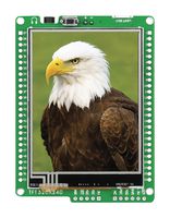 MIKROELEKTRONIKA MIKROE-606 开发板, dsPIC33 MCU, 2.8英寸320x240 TFT LCD, 电阻式触摸屏