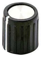 ALCOSWITCH - TE CONNECTIVITY PKG40B1/8* 旋钮, 圆形杆, 3.175 mm, 酚醛, 罗纹带指示线, 11.1 mm
