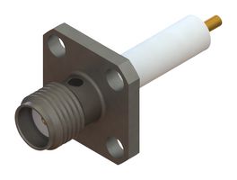 AMPHENOL SV MICROWAVE M83517/4-31005 RF / Coaxial Connector, SMA Coaxial, Straight Jack, 50 ohm, Beryllium Copper