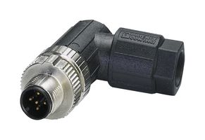 PHOENIX CONTACT 1424651 传感器连接器, M12 Push-In, M12, 公, 5路, 推入式引脚, 直角线缆安装