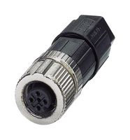 PHOENIX CONTACT 1424652 传感器连接器, M12 Push-In, M12, 母, 5路, 推入式插口, 直形线缆安装