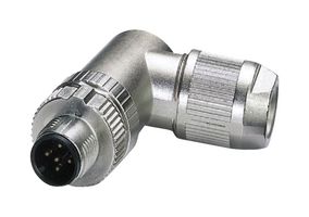 PHOENIX CONTACT 1424659 传感器连接器, M12 Push-In, M12, 公, 5路, 推入式引脚, 直角线缆安装