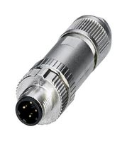 PHOENIX CONTACT 1424682 传感器连接器, PROFINET CAT5, PROFINET Series, M12, 公, 4路, 推入式引脚, 直形线缆安装