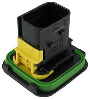 AMP - TE CONNECTIVITY 1-1670214-1 连接器外壳, Heavy Duty Sealed Connector Series, 插头, 7 路, AMP MCP 6.3、4.8K、2.8 和 1.5K 系列引脚触点