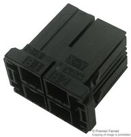 TE CONNECTIVITY - AMP 3-917807-2 连接器外壳, Dynamic D-5200, 插座, 4 路, 10.16 mm, AMP Dynamic 5000系列插座触芯