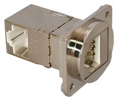 TUK SGACK90SDSPM In-Line Adapter, 90° Keystone, Cat6a, Adaptor, In-Line, RJ45, RJ45