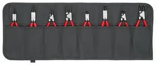 KNIPEX 00 19 58 V01 Plier Set, Circlip, 8 Piece