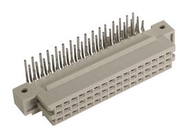 HARTING 09282486804 DIN 41612 Connector, 48 Contacts, Receptacle, 2.54 mm, 3 Row, a + b + c