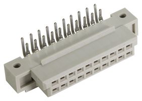 HARTING 09752206801 连接器, DIN 41612, 20 触点, 插座, 2.54 mm, 2排, a + b