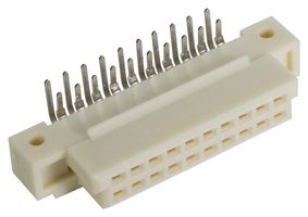HARTING 09752206804 连接器, DIN 41612, 20 触点, 插座, 2.54 mm, 2排, a + b