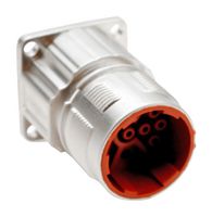 AMPHENOL SINE/TUCHEL MB2LLN0900 传感器连接器, MotionGrade M23 Standard Series, M23, 公, 4个信号 + 5个电源路, 压接插头, 直形面板安装