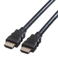ROLINE 11.04.5572 音频/视频电缆组件, HDMI A插头, HDMI A插头, 6.6 ft, 2 m, 黑色