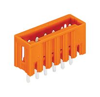 WAGO 734-235 端子块, 针座, 3.81 mm, 5 路, 10 A, 160 V, 通孔竖直