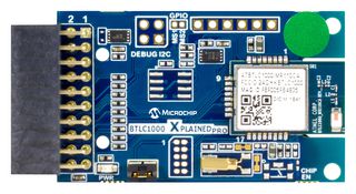 MICROCHIP ATBTLC1000-XPRO 评估板, ATBTLC1000蓝牙模块, 用于Xplained Pro, 温度传感器