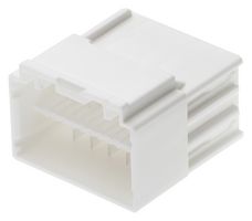 MOLEX 505606-1000 连接器外壳, 自然色, CP-3.3 505606 Series, 插头, 10 路, 3.3 mm, Molex CP-3.3 50398 和 505608 系列公压接端子
