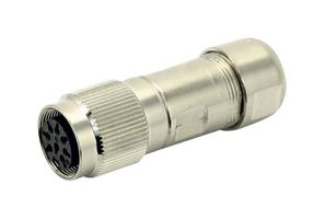 AMPHENOL SINE/TUCHEL C09111D0120024 Circular Connector, Standard Circular Connector, signal mate C091 M16-D+ Series, Cable Mount Plug