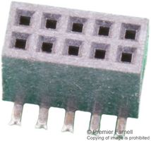GREENCONN CSEC202-0802A001C1AC PCB Receptacle, Locating Peg, Board-to-Board, 1.27 mm, 2 Rows, 16 Contacts, Surface Mount, CSEC202