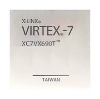 AMD XC7VX690T-2FFG1930C FPGA, Virtex-7, MMCM, PLL, 1000 I/O's, 710 MHz, 693120 Cells, 970 mV to 1.03 V, FCBGA-1930, NCNR