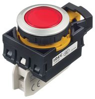 IDEC CW4P-1EQM4R 发光二极管指示器 面板安装, 红色, 240 VAC, 22 mm, 18 mA, IP65, IP66, NEMA 4X