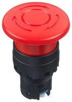 IDEC HW1B-V4R 开关致动器, 红色, 推锁, Idec HW系列非发光紧急停止按钮开关, IP65, NEMA 4X, HW Series