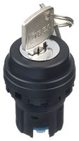 IDEC HW1K-2A Switch Actuator, Maintained, Idec HW Series 2 Position Key Switches, IP65, NEMA 4X, HW Series