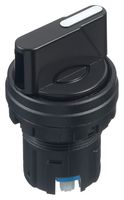 IDEC HW1S-21T 开关致动器, 弹簧复位, Idec HW系列2路选择器开关, IP65, NEMA 4X, HW Series