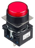 IDEC LB1P-1T04R LED Panel Mount Indicator, Red, 24 V, 16 mm, IP65