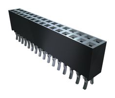 SAMTEC SSQ-120-03-T-D PCB插座, 板至板, 2.54 mm, 2 排, 40 触点, 通孔安装, SSQ