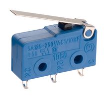 MARQUARDT 01050.5202-00 微动开关, 微型, 杆, SPDT, 焊接, 5 A