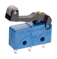 MARQUARDT 01050.7702-00 微动开关, 微型, 辊式杆, SPDT, 焊接, 5 A