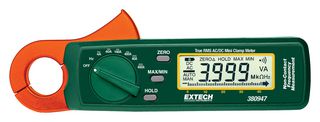 EXTECH INSTRUMENTS 380947 Clamp Meter, AC/DC Current, Frequency, 400 A, True RMS