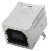 KYCON KUSBX-BS1N-B USB Connector, USB Type B, Receptacle, 4 Ways, Through Hole Mount, Right Angle