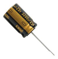 NICHICON UKW1J470MED1TD 铝电解电容, 47 µF, 63 V, ± 20%, 径向引线, 2000 小时 @ 85°C, 极性