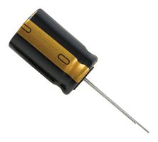 NICHICON UKW1H100MDD1TD 铝电解电容, 10 µF, 50 V, ± 20%, 径向引线, 2000 小时 @ 85°C, 极性