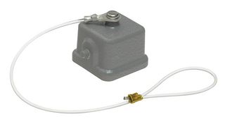 HARTING 09200035428 Dust Cap / Cover, Protection Cover, Harting Han A Series Heavy Duty Connectors, Metal Body, Han A